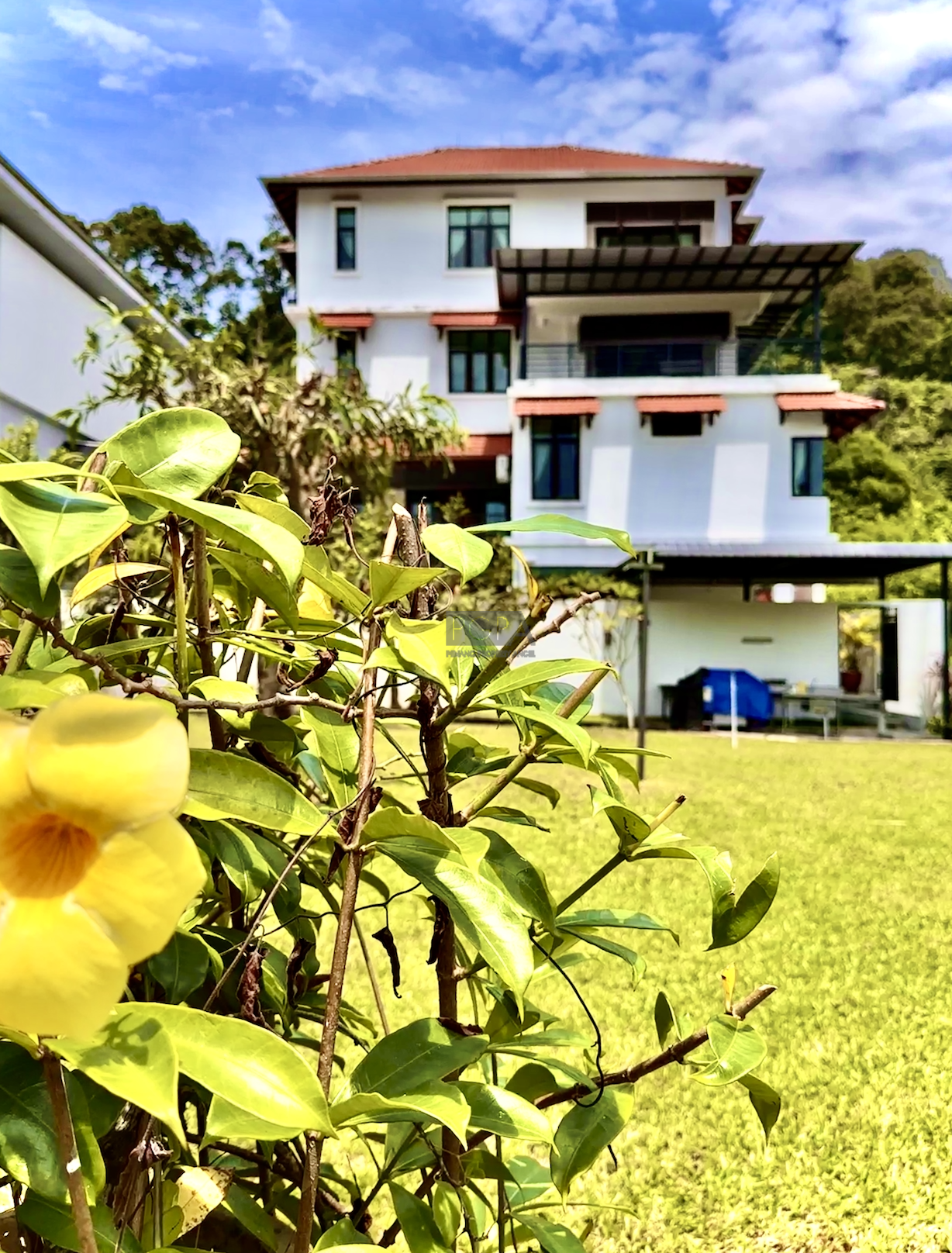 A 4-Storey Pool House on Persiaran Sungai Emas 1 in Batu Ferringhi.
