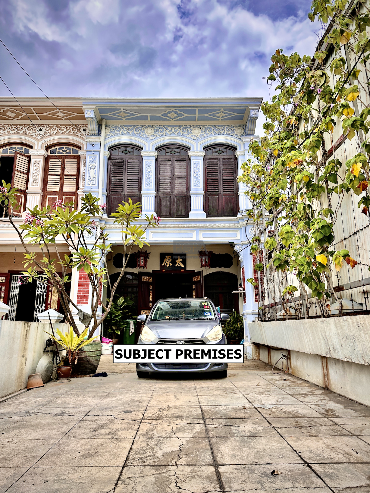 A Refurbished 2½ Storey Heritage Shophouse on Tye Sin Street in George Town.