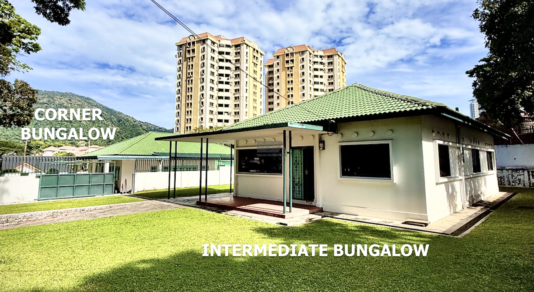 Two Adjoining Single-Storey Bungalows in Tanjung Bungah Hillside.