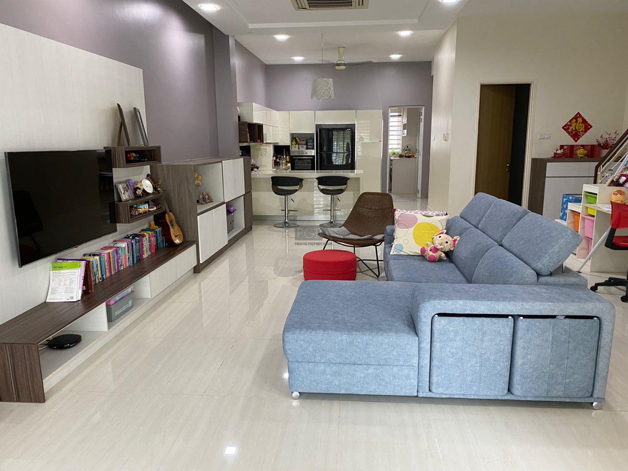 2 Permai 3-Storey Terraced House in Tanjung Bungah.