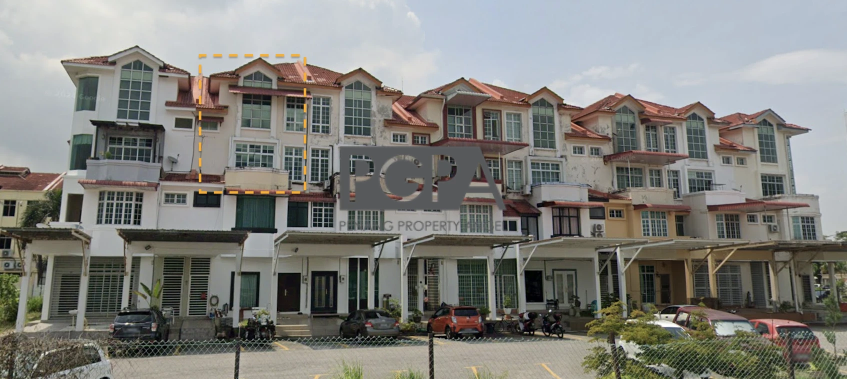 Gated Sea-View Townhouse in Taman Jermal Indah, Butterworth.
