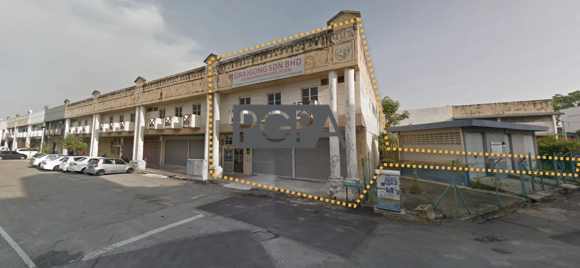 Freehold Corner 1.5-Storey Light Industrial Warehouse | Bandar Perda, Bukit Mertajam.