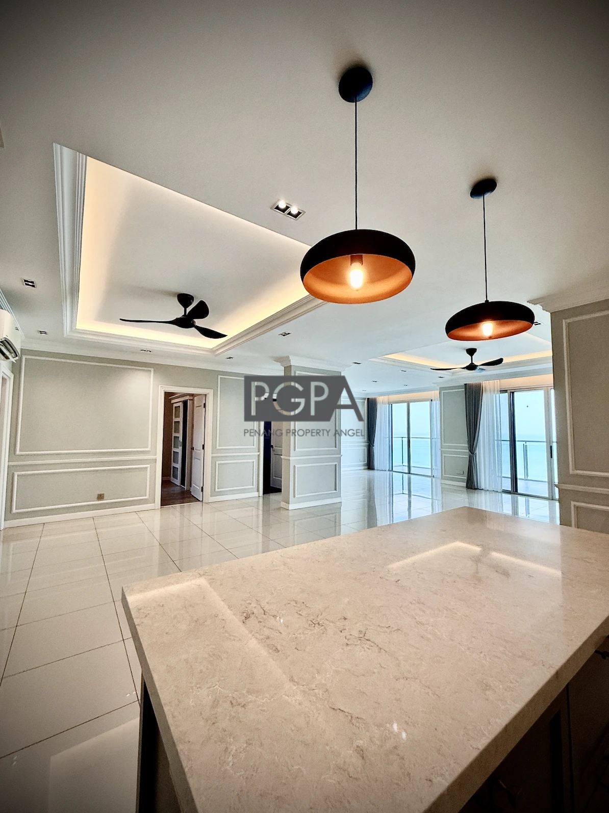 Tasteful Designer Sea-View Residence | 10 Island Resort, Batu Ferringhi.