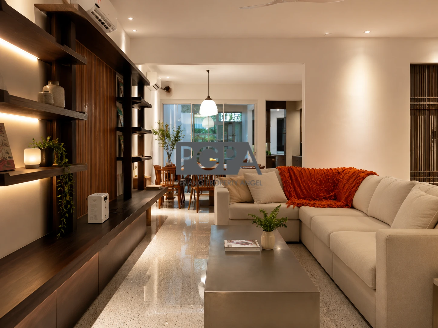 Tastefully Remodeled Terrace Off Prime Kelawei Road.