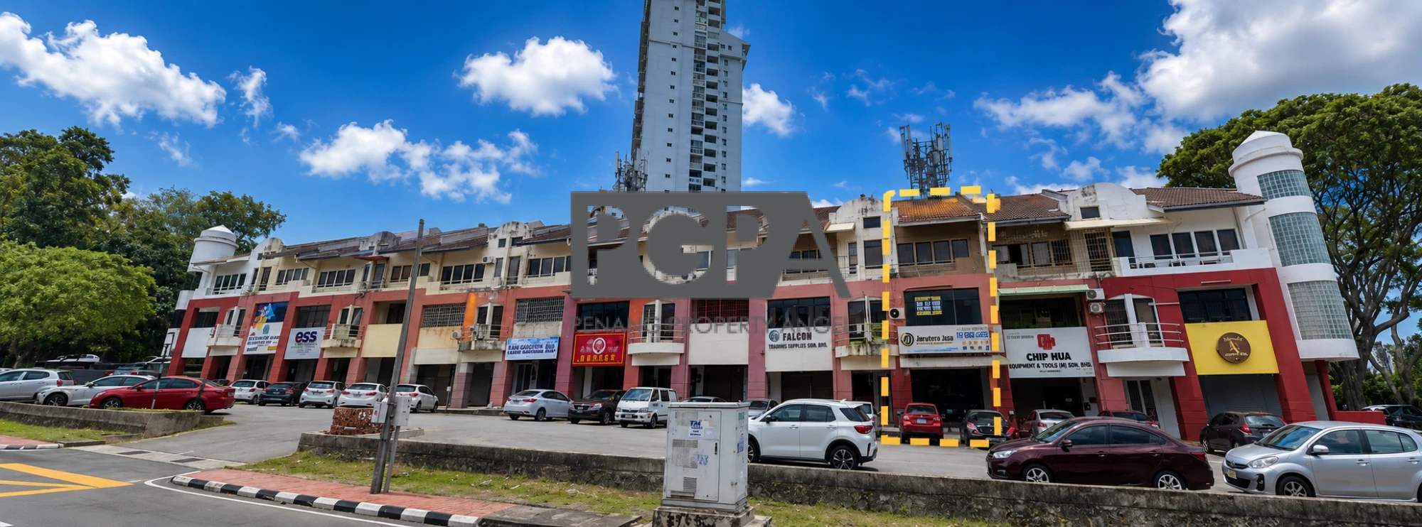 Three-Storey Commercial Shophouse in Bukit Jambul